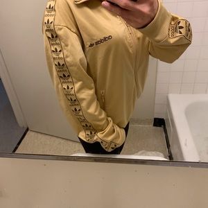 adidas Jackets & Coats - LIMITED EDITION Gold Adidas Jacket. Unisex! adidas Jackets & Coats - LIMITED EDITION Gold Adidas Jacket. Unisex!
